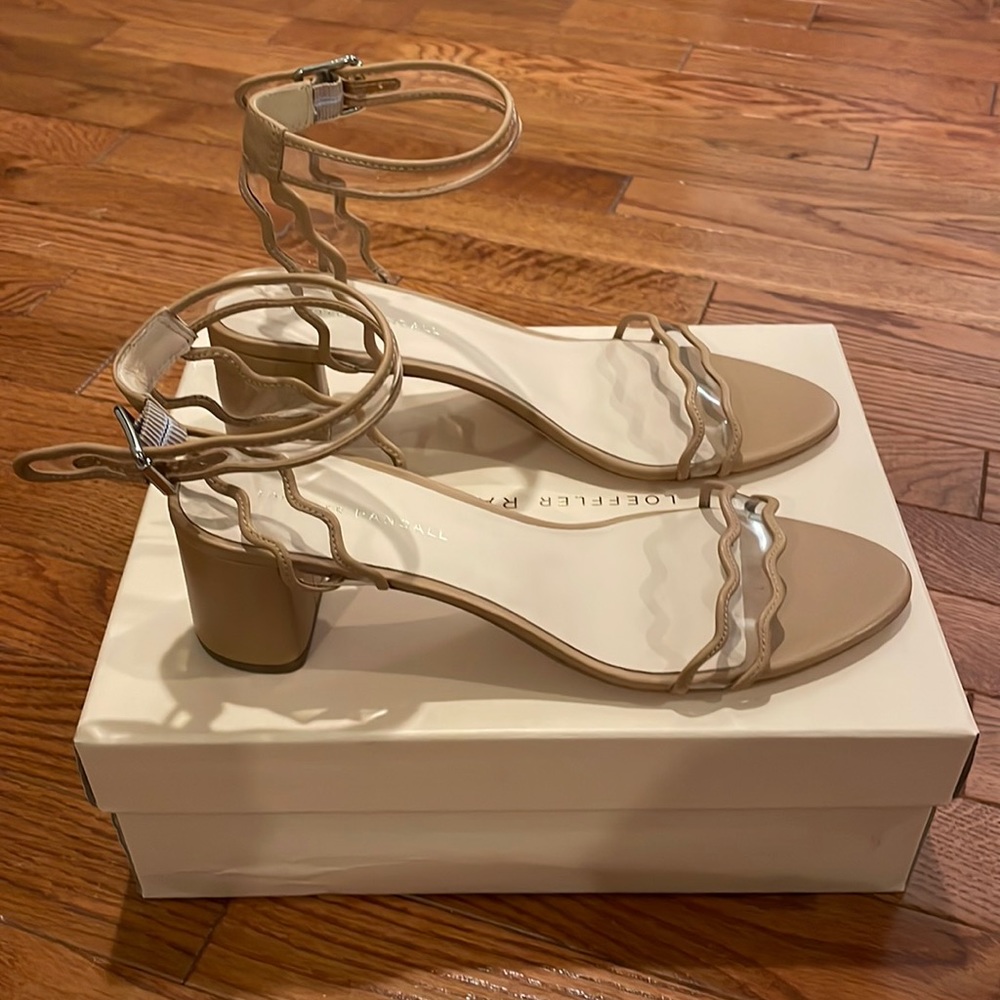 NIB Loeffler Randall sandals